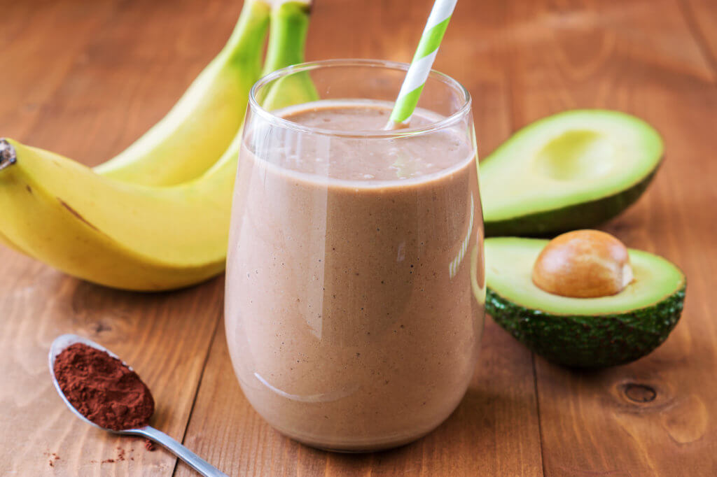 avocado chocolate shake