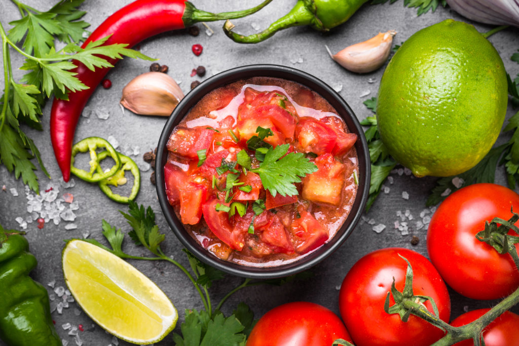 homemade salsa