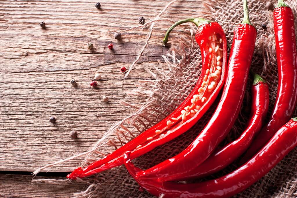red chili peppers