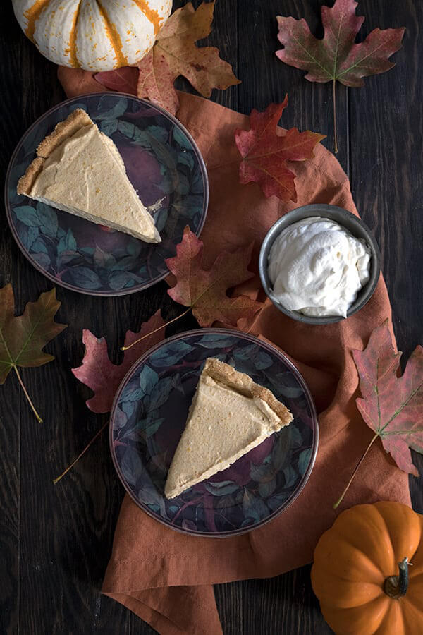 keto pumpkin cream pie