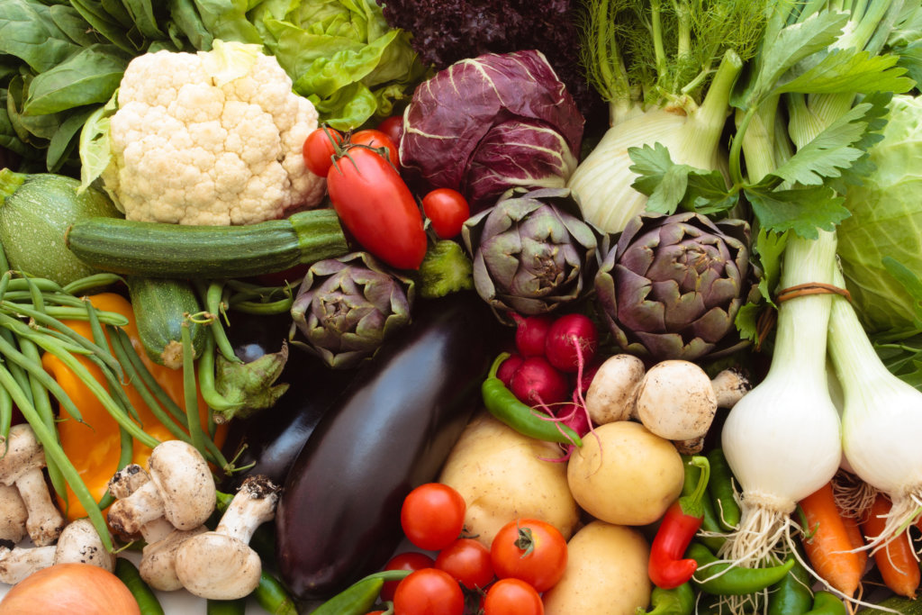 fresh fruits and vegetables for your immune system