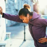 woman exhausted after workout