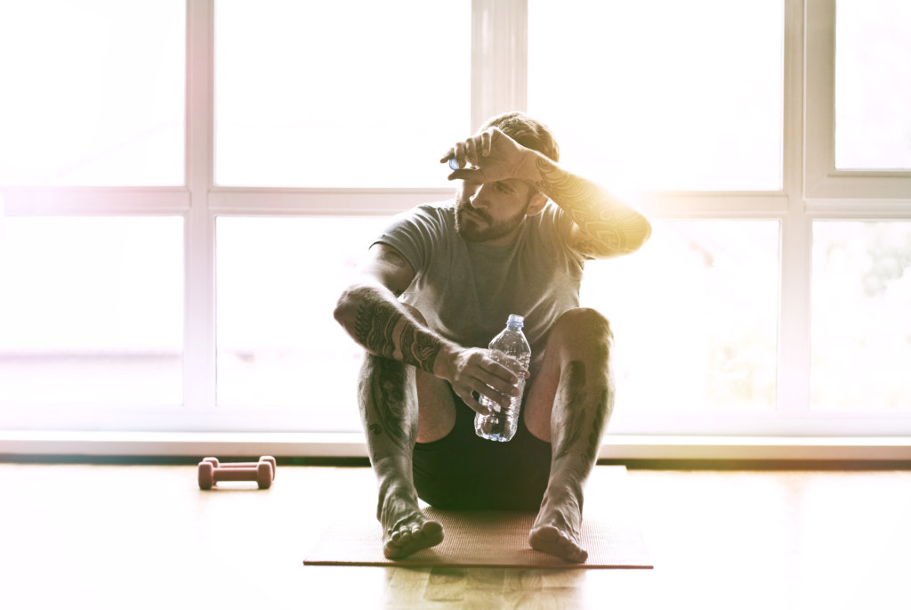 hydrate during a workout