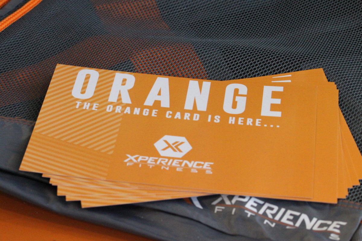 orange card flyers